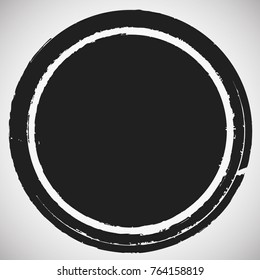 Grunge post Stamps Collection, Circles. Banners, Insignias , Logos, Icons, Labels and Badges Set . vector distress textures.blank shapes.