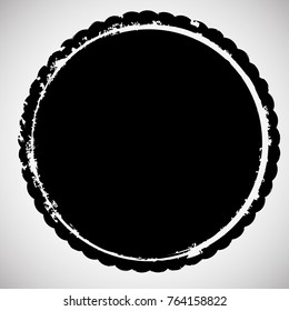 Grunge post Stamps Collection, Circles. Banners, Insignias , Logos, Icons, Labels and Badges Set . vector distress textures.blank shapes.