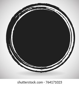 Grunge post Stamps Collection, Circles. Banners, Insignias , Logos, Icons, Labels and Badges Set . vector distress textures.blank shapes.
