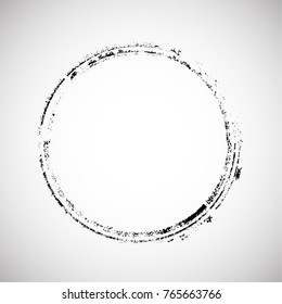 Grunge post Stamps Collection, Circles. Banners, Insignias , Logos, Icons, Labels and Badges Set . vector distress textures.blank shapes.