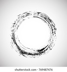 Grunge post Stamps Collection, Circles. Banners, Insignias , Logos, Icons, Labels and Badges Set . vector distress textures.blank shapes.