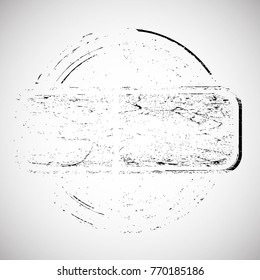 Grunge post Stamps Collection, Circles. Banners, Insignias , Logos, Icons, Labels and Badges Set . vector distress textures.blank shapes.
