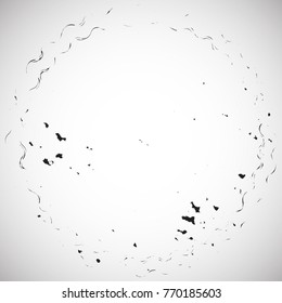 Grunge post Stamps Collection, Circles. Banners, Insignias , Logos, Icons, Labels and Badges Set . vector distress textures.blank shapes.