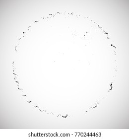 Grunge post Stamps Collection, Circles. Banners, Insignias , Logos, Icons, Labels and Badges Set . vector distress textures.blank shapes.