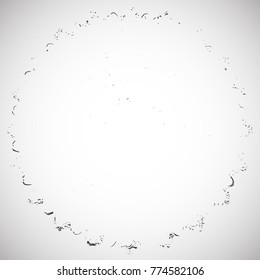 Grunge post Stamps Collection, Circles. Banners, Insignias , Logos, Icons, Labels and Badges Set . vector distress textures.blank shapes.