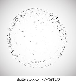 Grunge post Stamps Collection, Circles. Banners, Insignias , Logos, Icons, Labels and Badges Set . vector distress textures.blank shapes.