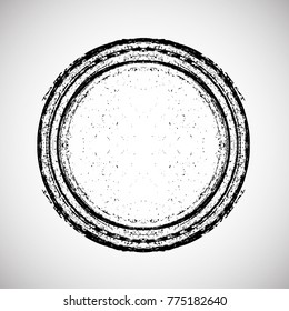 Grunge post Stamps Collection, Circles. Banners, Insignias , Logos, Icons, Labels and Badges Set . vector distress textures.blank shapes.