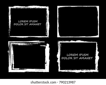 Grunge post Stamps Collection, Circles. Banners, Insignias , Logos, Icons, Labels and Badges Set . vector distress textures.blank shapes