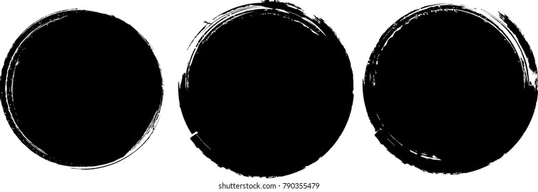 Grunge post Stamps Collection, Circles. Banners, Insignias , Logos, Icons, Labels and Badges Set . vector distress textures.blank shapes.