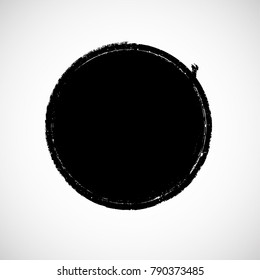 Grunge post Stamps Collection, Circles. Banners, Insignias , Logos, Icons, Labels and Badges Set . vector distress textures.blank shapes.