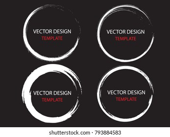 Grunge post Stamps Collection, Circles. Banners, Insignias , Logos, Icons, Labels and Badges Set . vector distress textures.blank shapes.