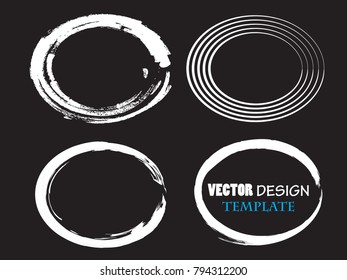 Grunge post Stamps Collection, Circles. Banners, Insignias , Logos, Icons, Labels and Badges Set . vector distress textures.blank shapes.