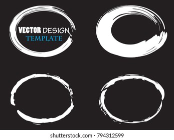 Grunge post Stamps Collection, Circles. Banners, Insignias , Logos, Icons, Labels and Badges Set . vector distress textures.blank shapes.