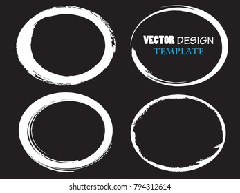 Grunge post Stamps Collection, Circles. Banners, Insignias , Logos, Icons, Labels and Badges Set . vector distress textures.blank shapes.