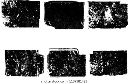 Grunge post Stamps Collection, rectangles
. Banners, Insignias , Logos, Icons, Labels and Badges Set . vector distress textures.blank shapes.