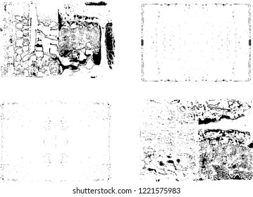 Grunge post Stamps Collection, rectangles
. Banners, Insignias , Logos, Icons, Labels and Badges Set . vector distress textures.blank shapes.