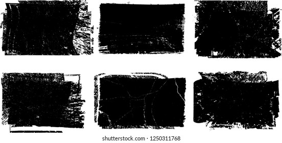 Grunge post Stamps Collection, rectangles
. Banners, Insignias , Logos, Icons, Labels and Badges Set . vector distress textures.blank shapes.
