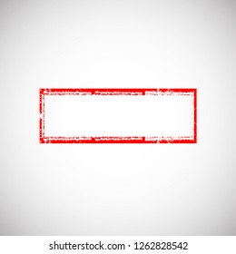 Grunge post Stamps Collection, rectangles. Banners, Insignias , Logos, Icons, Labels and Badges Set . vector distress textures.blank shapes.retro frames.