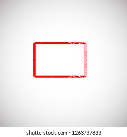 Grunge post Stamps Collection, rectangles. Banners, Insignias , Logos, Icons, Labels and Badges Set . vector distress textures.blank shapes.retro frames.