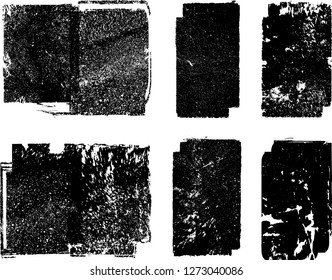 Grunge post Stamps Collection, rectangles
. Banners, Insignias , Logos, Icons, Labels and Badges Set . vector distress textures.blank shapes.
