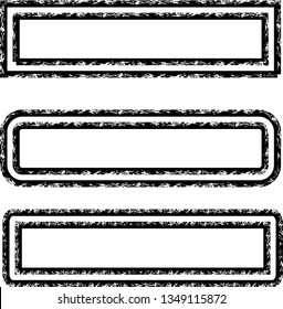 Grunge post Stamps Collection, rectangles
. Banners, Insignias , Logos, Icons, Labels and Badges Set . vector distress textures.blank shapes.