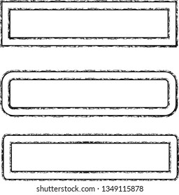 Grunge post Stamps Collection, rectangles
. Banners, Insignias , Logos, Icons, Labels and Badges Set . vector distress textures.blank shapes.