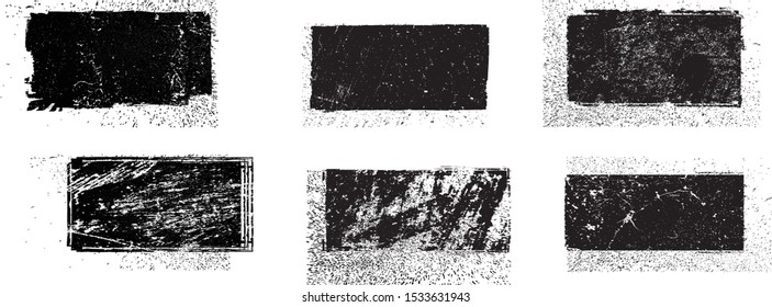 Grunge post Stamps Collection, rectangles
. Banners, Insignias , Logos, Icons, Labels and Badges Set . vector distress textures.blank shapes.
