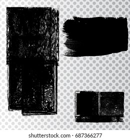 Grunge post Stamps Collection, Rectangles, squares, frames . . Banners, Insignias , Logos, Icons, Labels and Badges Set . vector distress textures.blank shapes.