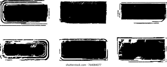 
Grunge post Stamps Collection, rectangles
. Banners, Insignias , Logos, Icons, Labels and Badges Set . vector distress textures.blank shapes.