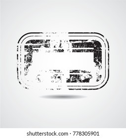 Grunge post Stamps Collection, rectangles
. Banners, Insignias , Logos, Icons, Labels and Badges Set . vector distress textures.blank shapes.