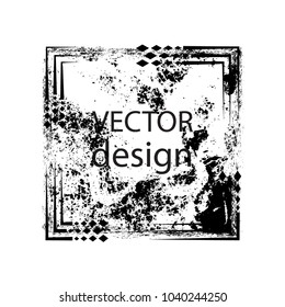 Grunge post Stamps Collection, square. Banners, Insignias , Logos, Icons, Labels and Badges Set . vector distress textures.blank shapes.