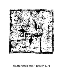 Grunge post Stamps Collection, square. Banners, Insignias , Logos, Icons, Labels and Badges Set . vector distress textures.blank shapes.