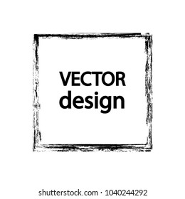 Grunge post Stamps Collection, square. Banners, Insignias , Logos, Icons, Labels and Badges Set . vector distress textures.blank shapes.