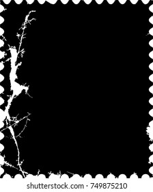 Grunge post Stamps Collection, square. Banners, Insignias , Logos, Icons, Labels and Badges Set . vector distress textures.blank shapes.