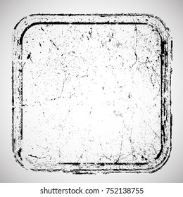 Grunge post Stamps Collection, Square , rectangles . Banners, Insignias , Logos, Icons, Labels and Badges Set . vector distress textures.blank shapes.