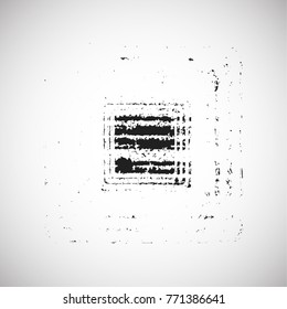 Grunge post Stamps Collection, square. Banners, Insignias , Logos, Icons, Labels and Badges Set . vector distress textures.blank shapes.