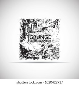Grunge post Stamps Collection, squares. Banners, Insignias , Logos, Icons, Labels and Badges Set . vector distress textures.blank shapes.