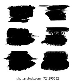 Grunge post Stamps Collection, Squares. Banners, Insignias , Logos, Icons, Labels and Badges Set . vector distress textures.blank shapes.