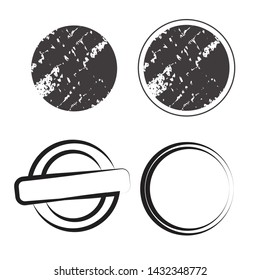 Grunge post Stamps Collection. Stamp grunge vector illustration