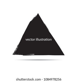 Grunge post Stamps Collection, triangles
. Banners, Insignias , Logos, Icons, Labels and Badges Set . vector distress textures.blank shapes.