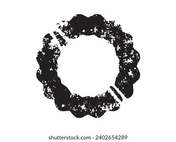 Grunge Post Briefmarken Set. Überlagern Sie Texturstempel mit Bannern , Logos, Ikone, Label und Badges. Kornoberflächenstaub und raues Hintergrundkonzept.