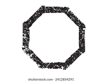 Grunge post Stamps set. Overlay texture stamps with banners , logos, icon, label and Badges. Distress grain surface dust and rough background concept. Place over object to create grunge effect.