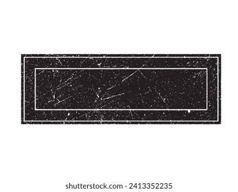 Grunge Post Briefmarken Set. Überlagern Sie Texturstempel mit Bannern , Logos, Ikone, Label und Badges. Kornoberflächenstaub und raues Hintergrundkonzept. Platzieren Sie über das Objekt, um einen Grunge-Effekt zu erzeugen.
