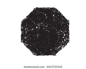 Grunge post Stamps set. Overlay texture stamps with banners , logos, icon, label and Badges. Distress grain surface dust and rough background concept. Place over object to create grunge effect.