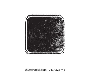 Grunge post Stamps set. Overlay texture stamps with banners , logos, icon, label and Badges. Distress grain surface dust and rough background concept. Place over object to create grunge effect.