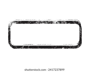 Grunge post Stamps set. Overlay texture stamps with banners , logos, icon, label and Badges. Distress grain surface dust and rough background concept. Place over object to create grunge effect.