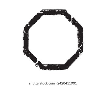 Grunge post Stamps set. Overlay texture stamps with banners , logos, icon, label and Badges. Distress grain surface dust and rough background concept. Place over object to create grunge effect.