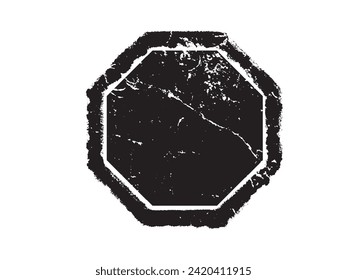 Grunge post Stamps set. Overlay texture stamps with banners , logos, icon, label and Badges. Distress grain surface dust and rough background concept. Place over object to create grunge effect.