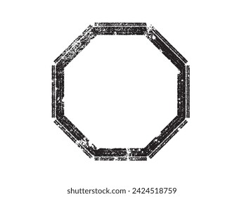 Grunge post Stamps set. Overlay texture stamps with banners , logos, icon, label and Badges. Distress grain surface dust and rough background concept. Place over object to create grunge effect.
