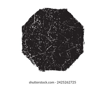 Grunge post Stamps set. Overlay texture stamps with banners , logos, icon, label and Badges. Distress grain surface dust and rough background concept. Place over object to create grunge effect.